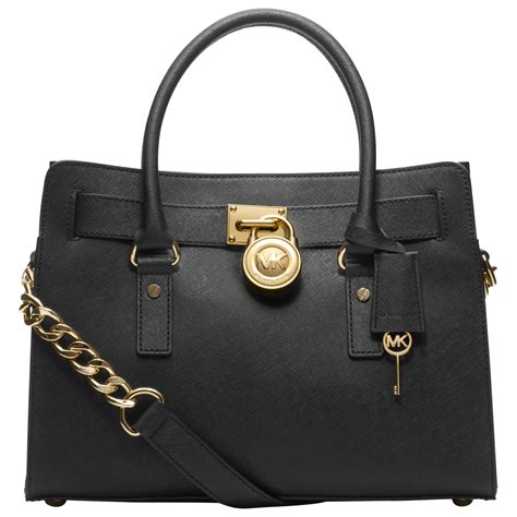 michael kors medium hamilton bkack sizes|Michael Kors Bag Sizes .